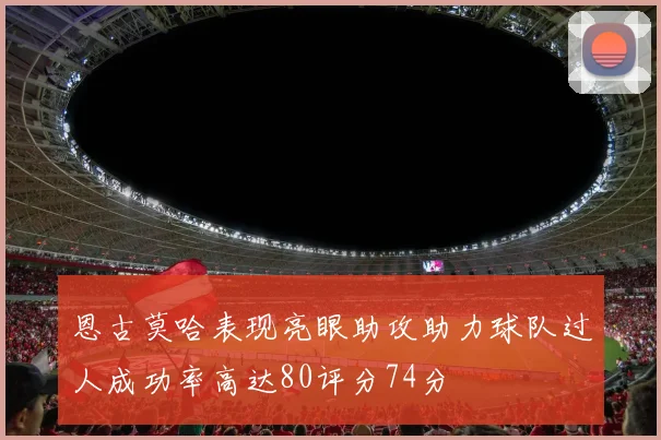 恩古莫哈表现亮眼助攻助力球队过人成功率高达80评分74分
